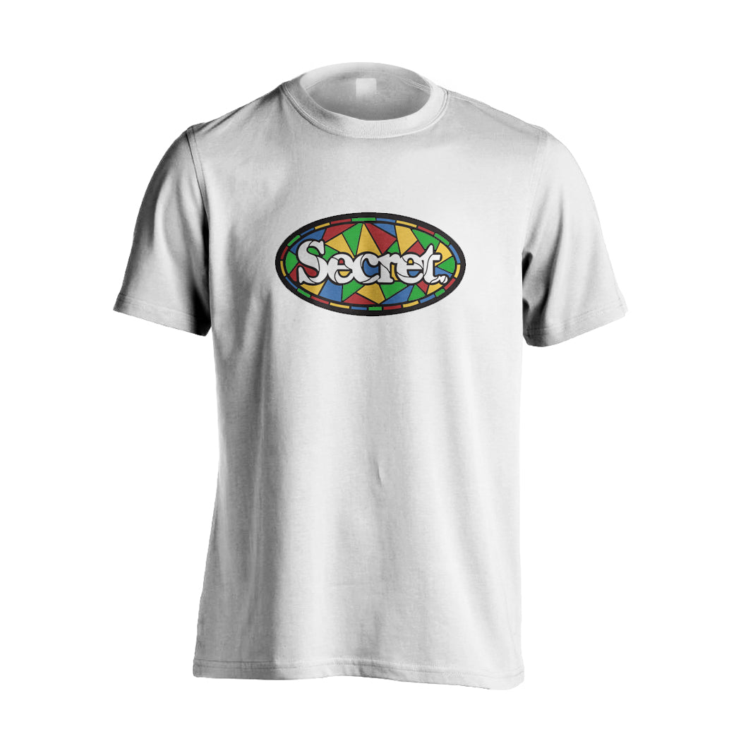 White stained glass tee