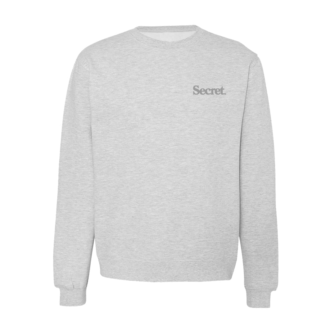 Tonal grey crewneck