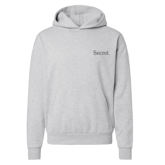 Tonal grey hoodie